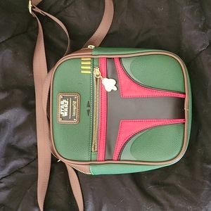 Loungefly boba fett side bag